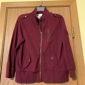 Urban outfitters maroon jacket